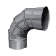 Колено для дымохода 90° 110 мм (цинк) 