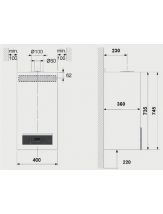 Настенный газовый отопительный котёл Buderus (Будерус) Logamax U044-24K, 24 кВт с открытой камерой сгорания