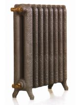 Чугунный радиатор GuRa Tec Merkur 760/06 (цвета Mattschwarz, Antikschwarz, Perlschwarz, GussGrau, OldPenny, MattGrau, Gold)
