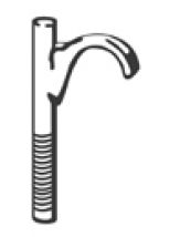 Дюбель TECEflex одинарный