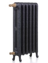 Чугунный радиатор GuRa Tec Jupiter 760/09 (цвета Mattschwarz, Antikschwarz, Perlschwarz, GussGrau, OldPenny, MattGrau, Gold)